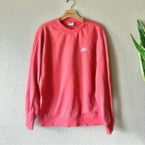 Nike salmon crewneck